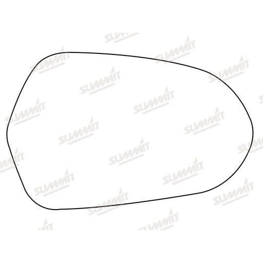 Summit Stick-On Aspheric Mirror Glass fits Audi A6 12 on RHS - Summit Shop