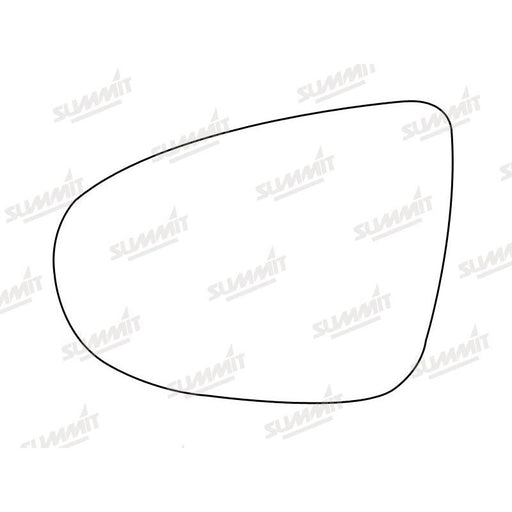 Summit Heated Base Plate With Standard Mirror Glass fits Golf / Touran LHS - Summit Shop