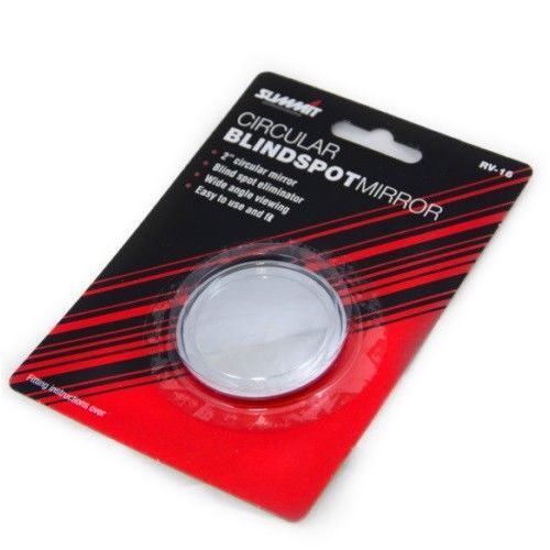 1x Blind Spot Mirror Round Adhesive 2" Inch Easy Fit Wide View Angle Car Van - Summit Shop
