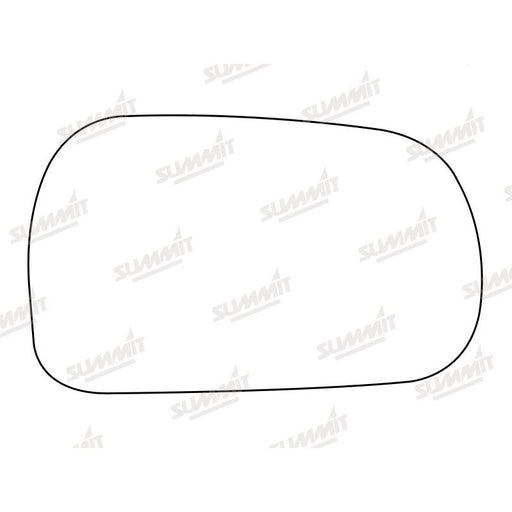 Summit Stick-On Standard Mirror Glass fits Daihatsu Applause RHS - Summit Shop