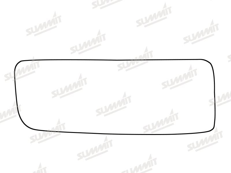 Summit Non-Heated Base Plate With Lower Blind-Spot Mirror Glass fits VW Crafter 06 on LHS - Summit Shop