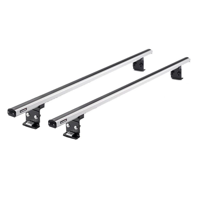 Summit Commercial 2 x Aluminium Fixed Point Roof Bars Rack 1.25m SULC-006 - Summit Shop