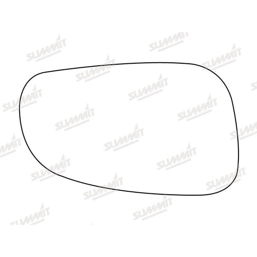 Summit Stick-On Standard Mirror Glass fits Volvo S60 V70 00 on RHS - Summit Shop