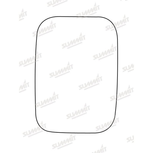 Summit Stick-On Commercial Mirror Glass fits Ford Transit Glass fits Mk2 Mk3 LHS RHS - Summit Shop