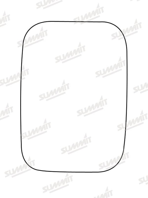 Summit Stick-On Commercial Mirror Glass fits Ford Transit Glass fits Mk2 Mk3 LHS RHS - Summit Shop