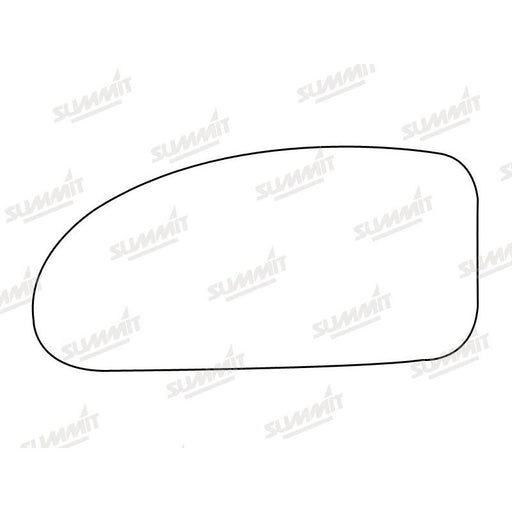 Summit Non-Heated Base Plate With Standard Mirror Glass fits Ford Focus 98 to 04 LHS - Summit Shop
