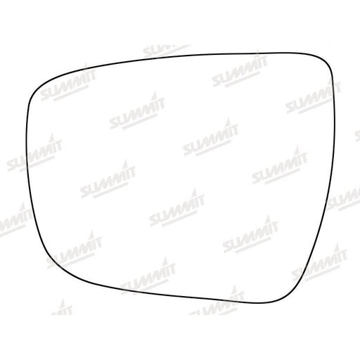Summit Stick-On Standard Mirror Glass fits Nissan Qashqai 14 on LHS - Summit Shop