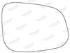 Summit Stick-On Standard Mirror Glass fits Jaguar XF 08 to 18 RHS - Summit Shop