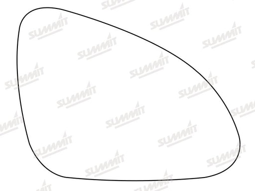 Summit Stick-On Aspheric Mirror Glass fits Vauxhall Insignia Astra J Coupe RHS - Summit Shop
