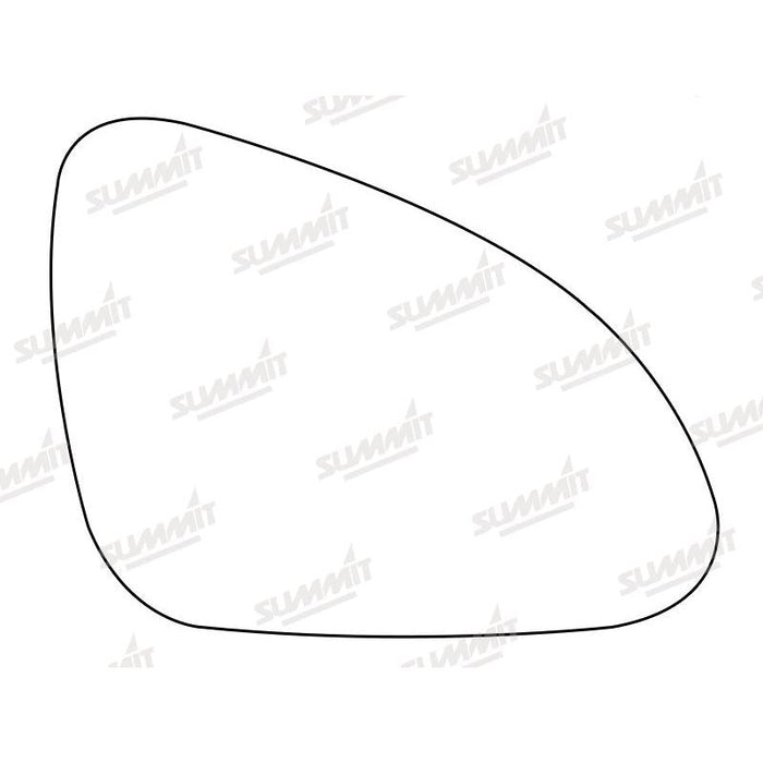Summit Stick-On Aspheric Mirror Glass fits Vauxhall Insignia Astra J Coupe RHS - Summit Shop