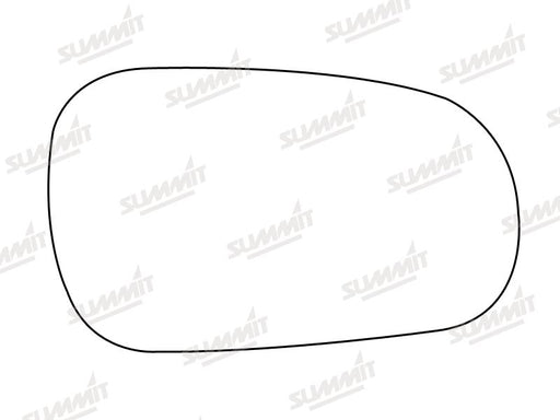 Summit Stick-On Standard Mirror Glass fits Honda Accord Rover 600 RHS - Summit Shop
