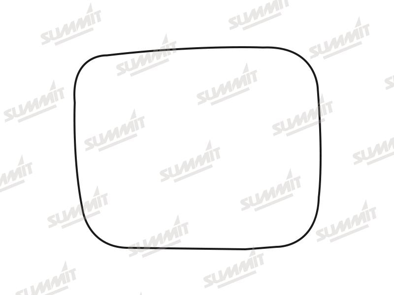 Summit Heated Base Plate With Standard Mirror Glass fits Jeep Renegade 13 on RHS - Summit Shop