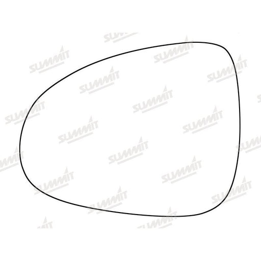 Summit Stick-On Standard Mirror Glass fits VW Touareg 13 on LHS - Summit Shop