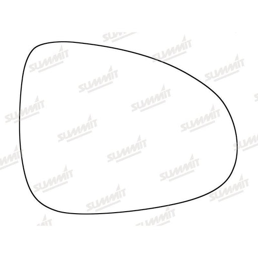 Summit Stick-On Standard Mirror Glass fits VW Touareg 13 on RHS - Summit Shop