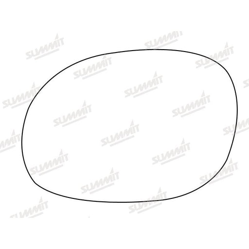 Summit Stick-On Standard Mirror Glass fits Citroen Xsara Picasso 00 on LHS - Summit Shop