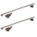 Roof Tent Bars Aluminium Roof Bars fits Kia Sportage 1994-2004 Suv 3-dr with Raised Rails - Summit Shop