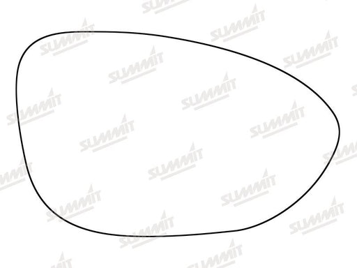 Summit Stick-On Standard Mirror Glass fits BMW Z4 RHS - Summit Shop