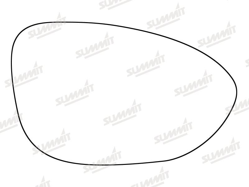 Summit Stick-On Standard Mirror Glass fits BMW Z4 RHS - Summit Shop