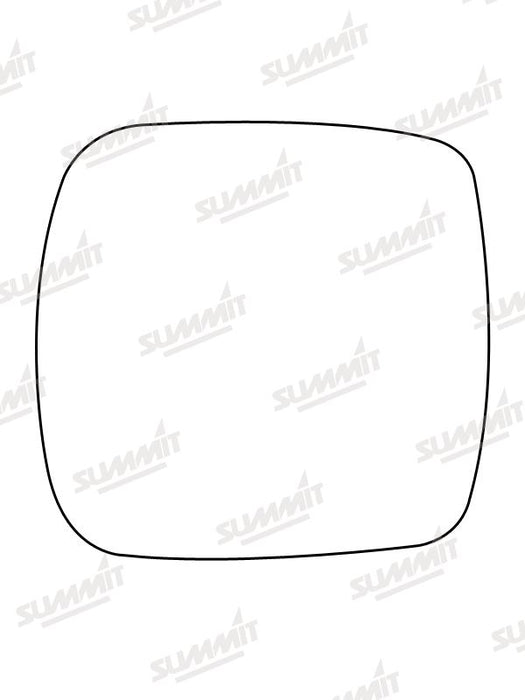Summit Heated Base Plate With Standard Mirror Glass fits Renault Kangoo 08 on LHS RHS - Summit Shop