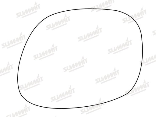 Summit Stick-On Standard Mirror Glass fits Toyota Rav 4 LHS - Summit Shop