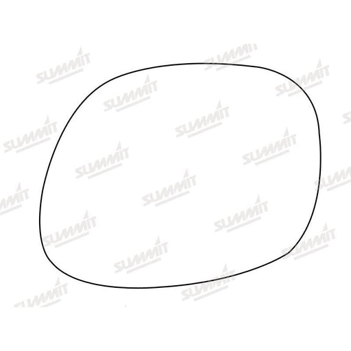 Summit Stick-On Standard Mirror Glass fits Toyota Rav 4 LHS - Summit Shop