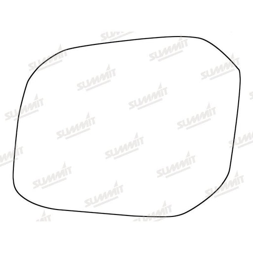 Summit Stick-On Standard Mirror Glass fits Volkswagen Caddy (MPV Only) 16 on LHS - Summit Shop