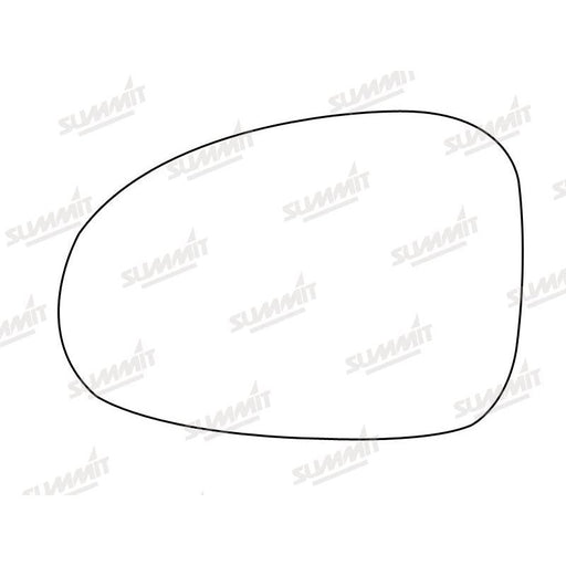 Summit Stick-On Standard Mirror Glass fits Daewoo Matiz LHS - Summit Shop
