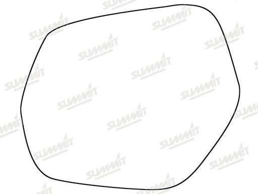 Summit Stick-On Standard Mirror Glass fits Honda HR-V 14 on LHS - Summit Shop