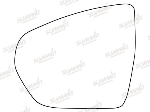 Summit Heated Base Plate With Standard Mirror Glass fits Vauxhall Grandland X 18 on LHS - Summit Shop