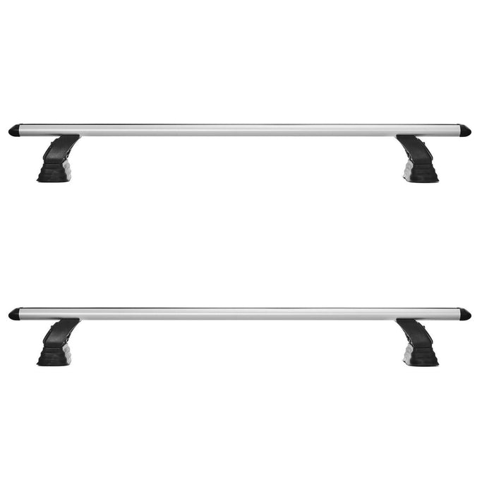 Summit SUP-A017 Premium Aluminium Multi-Fit Roof Bars, Lockable, Set of 2 - Summit Shop