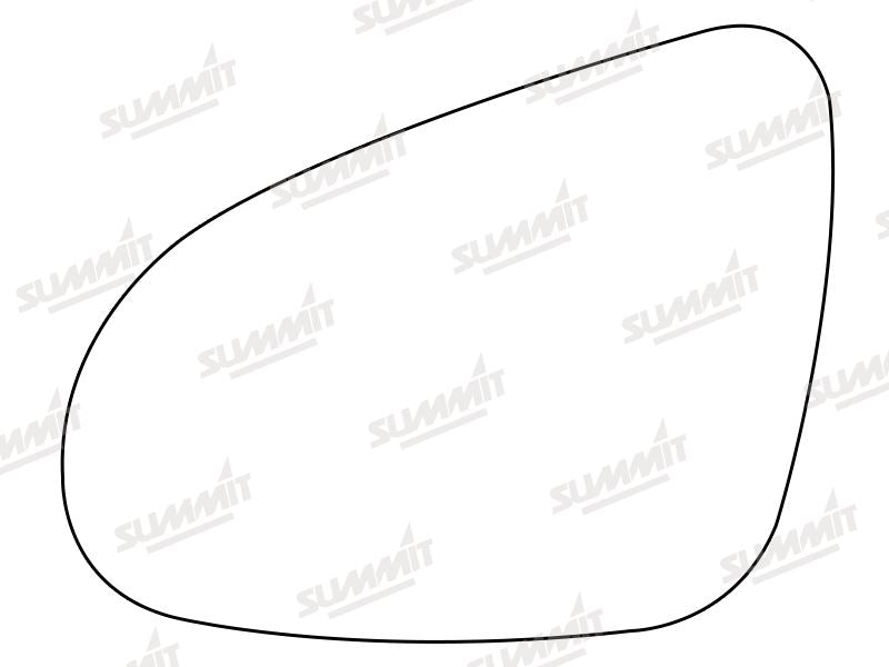 Summit Non-Heated Base Plate With Standard Mirror Glass fits LHS - Summit Shop