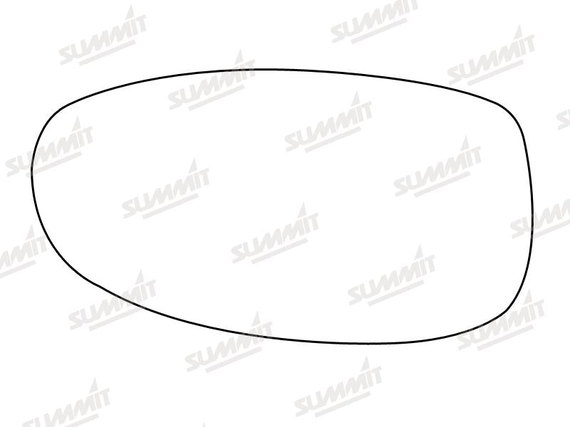 Summit Stick-On Standard Mirror Glass fits Chrysler Neon RHS - Summit Shop