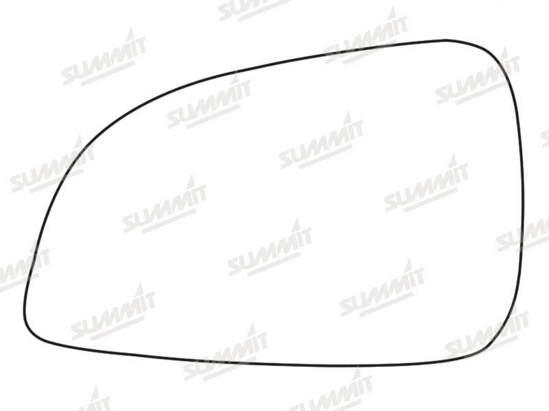 Summit Heated Backing Plate with Standard Glass fits Vauxhall Astra 09-11 LHS - Summit Shop