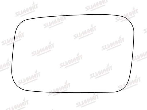 Summit Stick-On Standard Mirror Glass fits Honda Civic LHS - Summit Shop
