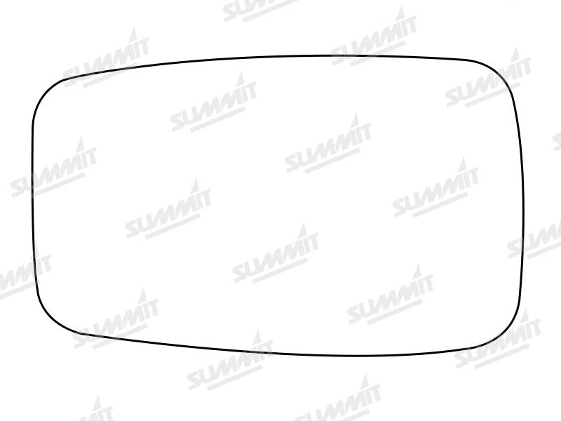 Summit Stick-On Standard Mirror Glass fits Seat Toledo LHS - Summit Shop