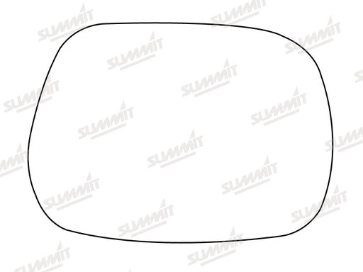 Summit Stick-On Standard Mirror Glass fits Toyota Rav 4 00 to 06 RHS - Summit Shop