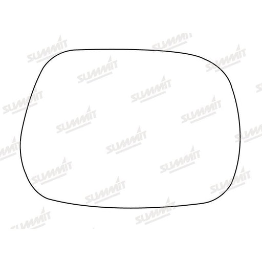 Summit Stick-On Standard Mirror Glass fits Toyota Rav 4 00 to 06 RHS - Summit Shop