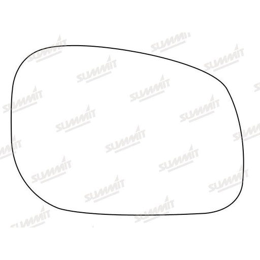 Summit Stick-On Standard Mirror Glass fits Land Rover Freelander 98 on RHS - Summit Shop