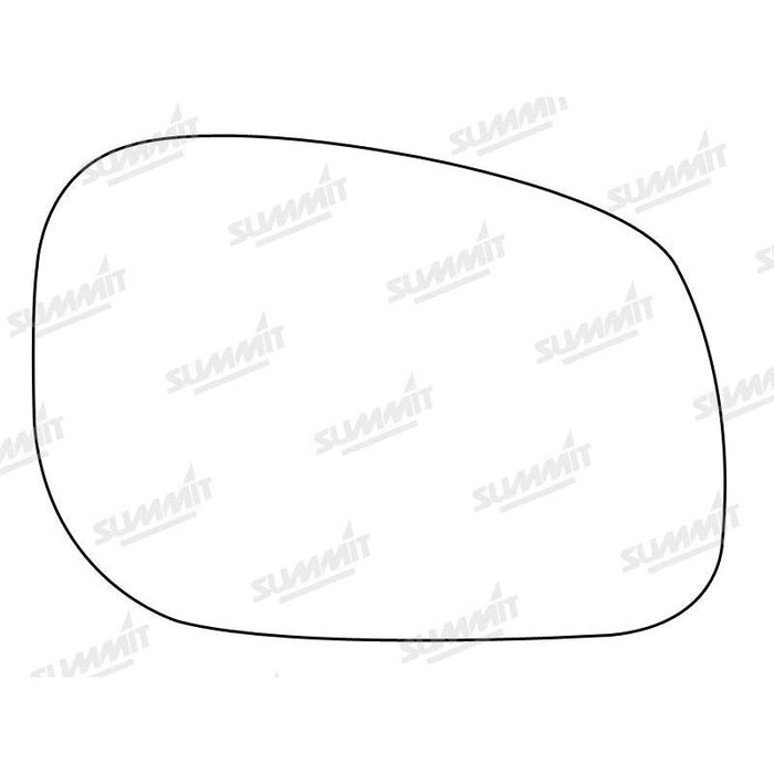 Summit Stick-On Standard Mirror Glass fits Land Rover Freelander 98 on RHS - Summit Shop