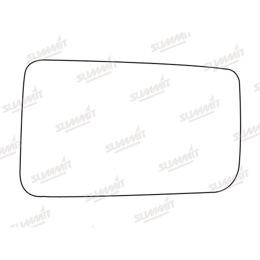 Summit Stick-On Standard Mirror Glass fits Citroen BX Peugeot 309, 405 505 RHS - Summit Shop