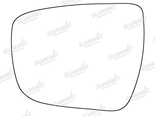 Summit Heated Base Plate With Standard Mirror Glass fits Nissan Qashqai 14 on LHS - Summit Shop