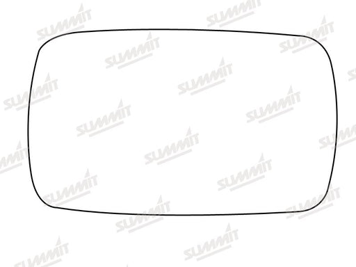 Summit Stick-On Aspheric Mirror Glass fits BMW 3 5 Series Up to 89 RHS - Summit Shop