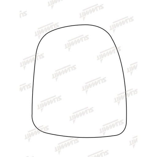 Summit Heated Base Plate With Commercial Mirror Glass fits Vauxhall Vivaro RHS - Summit Shop