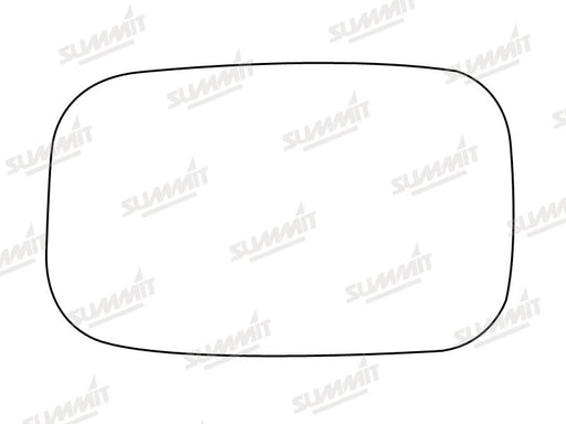 Summit Stick-On Anti Dazzle Mirror Glass fits Rover Metro 90 on LHS & RHS - Summit Shop