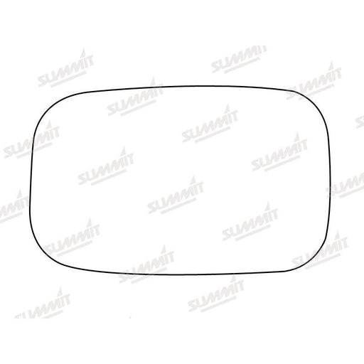 Summit Stick-On Anti Dazzle Mirror Glass fits Rover Metro 90 on LHS & RHS - Summit Shop