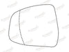 Summit Stick-On Standard Mirror Glass fits Ford Mondeo 4 LHS - Summit Shop