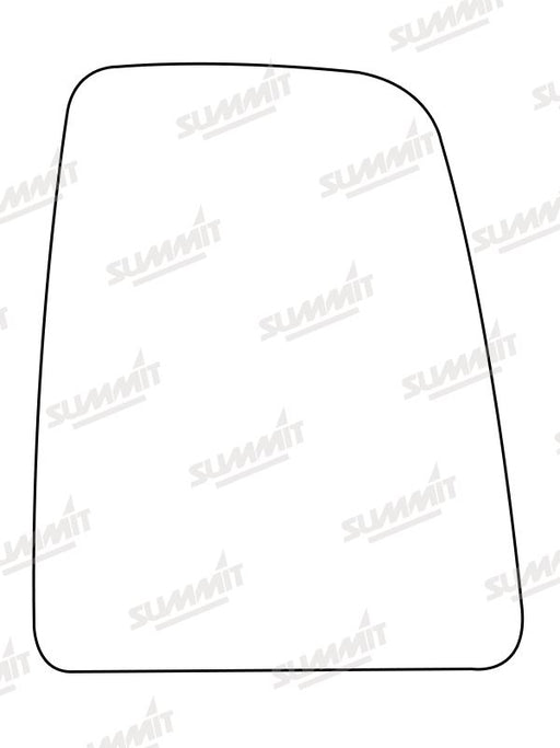 Summit Stick-On Commercial Mirror Glass fits Ford Transit 2014 on RHS - Summit Shop