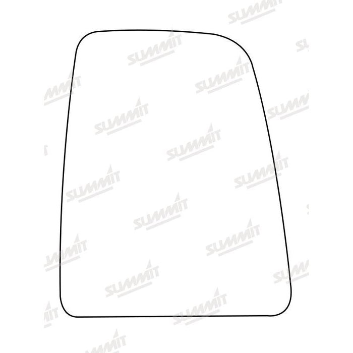 Summit Stick-On Commercial Mirror Glass fits Ford Transit 2014 on RHS - Summit Shop