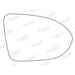 Summit Stick-On Aspheric Mirror Glass fits VW Passat 15 on RHS - Summit Shop