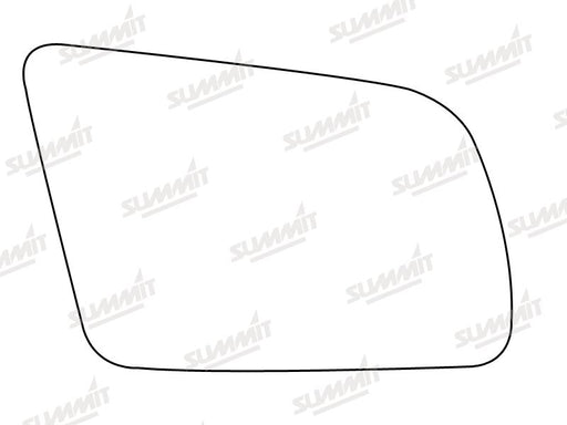 Summit Stick-On Standard Mirror Glass fits Vauxhall Cavalier RHS - Summit Shop